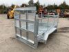 NEW/UNUSED 8X4 Twin Axle Mesh Sided Trailer Body c/w Ramp - 5