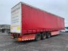 UNRESERVED 2007 SDC Tri Axle 4.5M Curtainside c/w Pallet Racking & Trailer Side Rails - 3