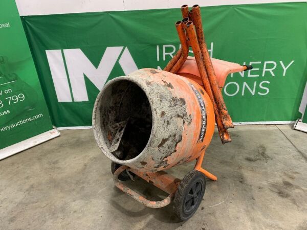 UNRESERVED 2019 Belle Mini Mix 150 Petrol Cement Mixer c/w Stand