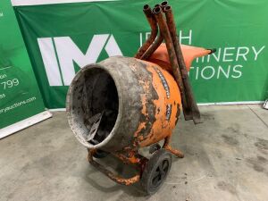 UNRESERVED 2019 Belle Mini Mix 150 Petrol Cement Mixer c/w Stand