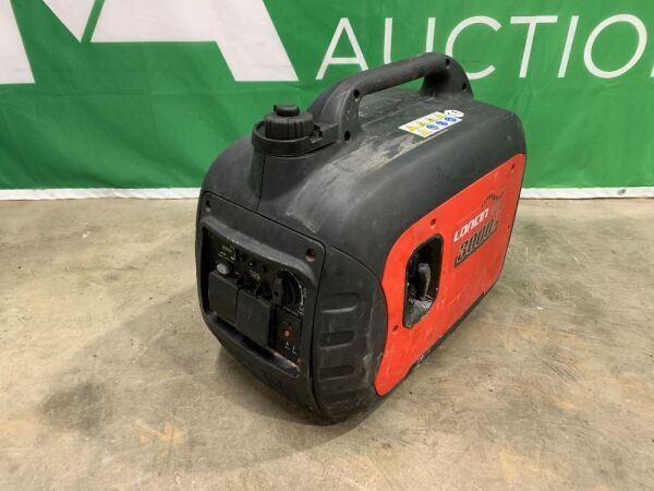 Loncin 3000i Suitcase Inverter Generator - 14.9Hrs