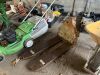 Yellow Wheelbarrow. Viking Petrol Lawnmower & Pallet Truck - 4