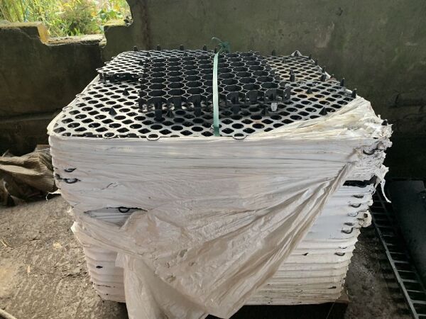 Pallet Of Cellular Plastic Ground Protection