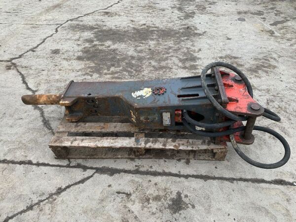 2021 Hammer HM500 Hydraulic Breaker To Suit 8T (50mm Pins)