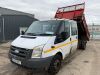 UNRESERVED 2009 Ford Transit 350 Crew Cab 3.5T Tipper