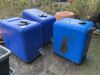 3 x Blue Water Tanks - 2