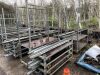 10 x Portable Trolleys c/w Shelving - 2