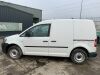 UNRESERVED 2012 Volkswagen Caddy 1.6 TDI 5SP 75BHP - 2