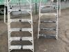 UNRESERVED 2 x 7 Step Platform Ladders - 4