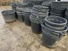 Large Selection Of Planting Pots (Black - Small)