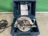 UNRESERVED Bosch GKS190 110v Skill Saw in Case