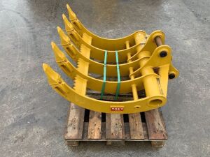 UNRESERVED NEW 2024 TOFT Excavator Rake To Suit 4T-7T Excavator