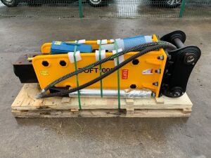 UNRESERVED NEW 2024 TOFT-1000 Hydraulic Breaker To Suit 10T-18T Excavator