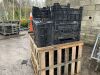 Pallet Of Black Trays