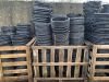 Pallet Of Black Planting Pots