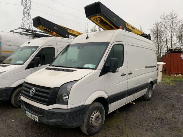 2016 Volkswagen Crafter 50 MWB Versalift ET36LF Cherry Picker