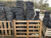 Pallet Of Black Planting Pots