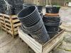 Pallet Of Black Planting Pots - 2