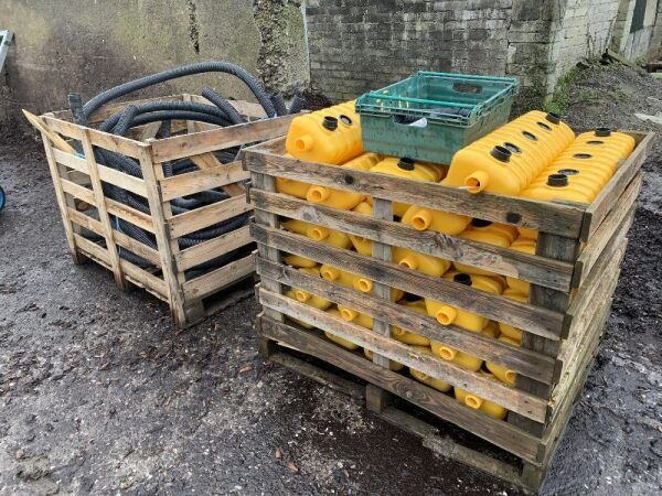 Pallet To Contain NEW Under Ground Irrigation System (Mona Plant System Links & System Rings)