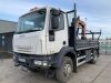 2008 Iveco Eurocargo 140E25 4x4 Pole Truck c/w Palfinger PK12000 Extendable Crane