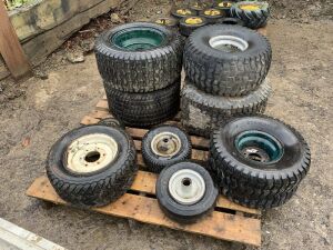 Pallet Of Various Flotation Tyres