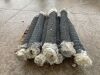 UNRESERVED 7 x Rolls Of 5FT Chain Link - 2