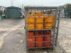 Gas Bottle Storage Cage c/w Gas Bottles - 5