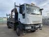 2009 Iveco Eurocargo 140E25 4x4 Pole Truck c/w Palfinger PK12000 Ext Crane - 7