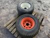 2 x Turf Tyres (24 x 12 x 12) & (26 x 12 x 12) - 2