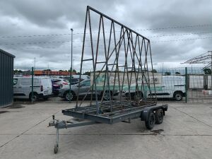 Twin Axle A-Frame Advertising Trailer