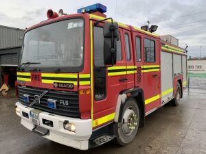 1998 Volvo FL6 14 Fire Engine