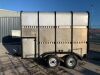 UNRESERVED Twin Axle Cattle Trailer - 2