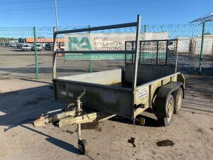 UNRESERVED Ifor Williams GD85G Builders Trailer c/w Ladder Rack