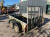 UNRESERVED Ifor Williams GD85G Builders Trailer c/w Ladder Rack - 3