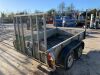 UNRESERVED Ifor Williams GD85G Builders Trailer c/w Ladder Rack - 5