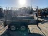 UNRESERVED Ifor Williams GD85G Builders Trailer c/w Ladder Rack - 6