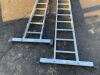 UNRESERVED 2 x 3.5M Straight Ladders - 2