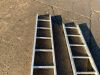 UNRESERVED 2 x 3.5M Straight Ladders - 4