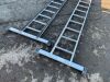 UNRESERVED 2 x 3.5M Straight Ladders - 2