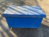 UNRESERVED Blue Job Box c/w Castors - 3