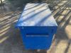 UNRESERVED Blue Job Box c/w Castors - 4