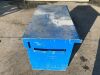 UNRESERVED Blue Job Box c/w Castors - 2