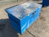 UNRESERVED Blue Job Box c/w Castors - 6