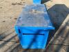 UNRESERVED Blue Job Box c/w Castors - 2