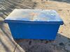 UNRESERVED Blue Job Box c/w Castors - 3