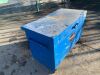 UNRESERVED Blue Job Box c/w Castors - 6