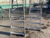 UNRESERVED 2 x Podium Ladders ( 8 Step & 7 Step) - 2