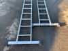 UNRESERVED 2 x 4M Straight Ladder - 2