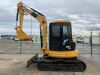 2019 Caterpillar 305CR Zero Tail 5T Excavator c/w 3 x Buckets - 2