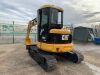 2019 Caterpillar 305CR Zero Tail 5T Excavator c/w 3 x Buckets - 7